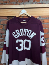Load image into Gallery viewer, Vintage 80s Champion Groton Hockey Jersey (L)