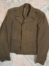 Load image into Gallery viewer, Vintage Wool Military Jacket (32R, See Measurements)