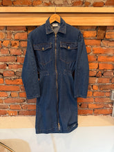 Load image into Gallery viewer, True Vintage Joni Blair Denim Zipper Dress (Womens, See Measurements)