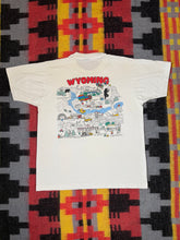 Load image into Gallery viewer, Vintage 1990 Wyoming Double Sided Shirt (L)