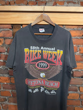 Load image into Gallery viewer, Vintage 1997 Bike Week Distressed Tee (L)