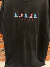 Load image into Gallery viewer, Vintage Embroidered Dallas Cowboy Boots Tee (2XL)