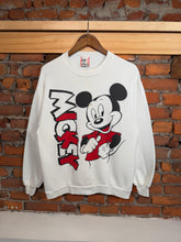 Load image into Gallery viewer, Vintage Mickey Mouse Double Sided Crewneck (S)