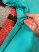 Load image into Gallery viewer, Vintage Distressed 90s Harley Davidson Teal Pocket Tee (XL)
