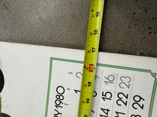 Load image into Gallery viewer, Vintage 1980 General Tire Calendar (17x26.5inch)(Missing Pages)