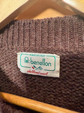 Load image into Gallery viewer, Vintage Benetton Shetland Wool Pattern Sweater (WM)