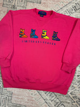 Load image into Gallery viewer, Vintage Limited Ski Season Embroidered Kids Sweatshirt (Youth 8)
