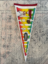 Load image into Gallery viewer, Vintage Philadelphia Phillies Rainbow Pennant
