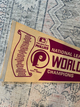 Load image into Gallery viewer, Vintage 1983 Philadelphia Phillies Pennant