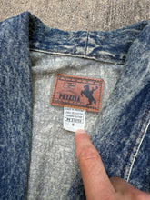 Load image into Gallery viewer, Vintage Women’s Denim Fringe Western Jacket (WS)