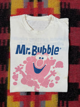 Load image into Gallery viewer, True Vintage Mr. Bubble Double Sided Shirt (16x23.5)