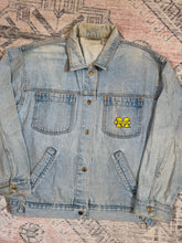 Load image into Gallery viewer, Vintage 90s University of Michigan Jean Jacket (L)