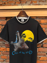 Load image into Gallery viewer, Vintage 1989 Call of the Wild Wolf Howling Tee (M/L)