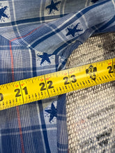 Load image into Gallery viewer, Vintage 90s Blue Western Star Shirt (M)