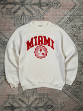 Load image into Gallery viewer, Vintage 80s University of Miami Crewneck (S)