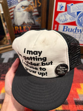 Load image into Gallery viewer, Vintage 80s I Refuse To Grow Up Trucker Hat
