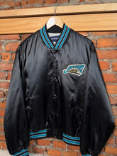 Load image into Gallery viewer, Vintage Jacksonville Jaguars Satin Jacket (L)