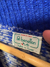 Load image into Gallery viewer, Vintage Benetton Pullover Snowflake Sweater (WL)