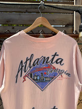 Load image into Gallery viewer, Vintage Distressed Javaman Coffee/Atlanta Georgia Mountain Gear Test Print Shirt (L/XL)