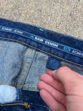 Load image into Gallery viewer, Y2K Koman Raw Denim Baggy Jeans (37x33)