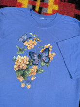 Load image into Gallery viewer, Vintage 90s Flower Butterfly Tee (L/XL)
