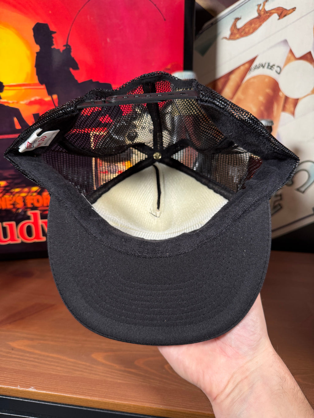 Vintage 80s Fastline Patch Trucker Hat