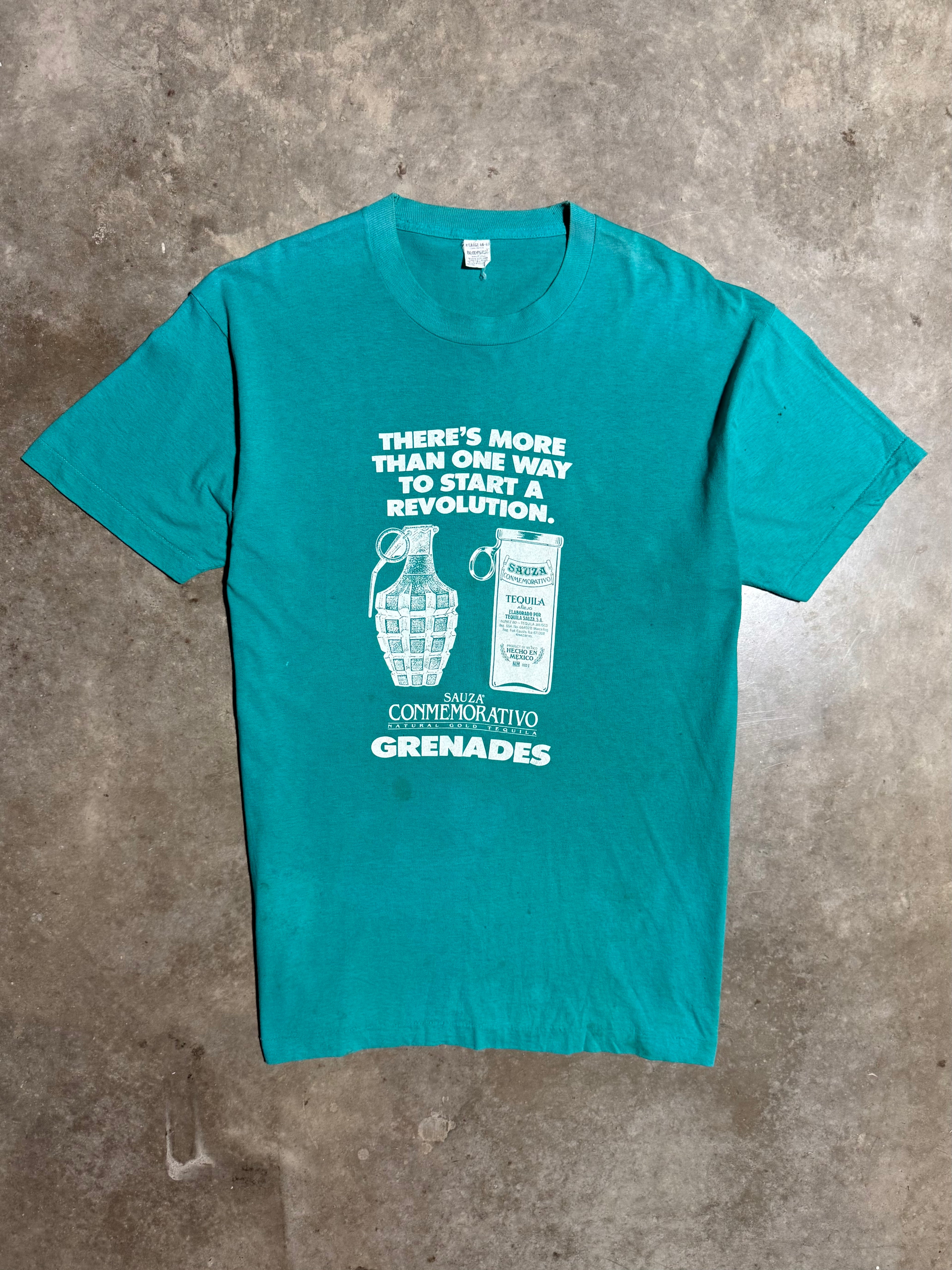 Vintage Sauza Tequila Grenade T-Shirt (L)