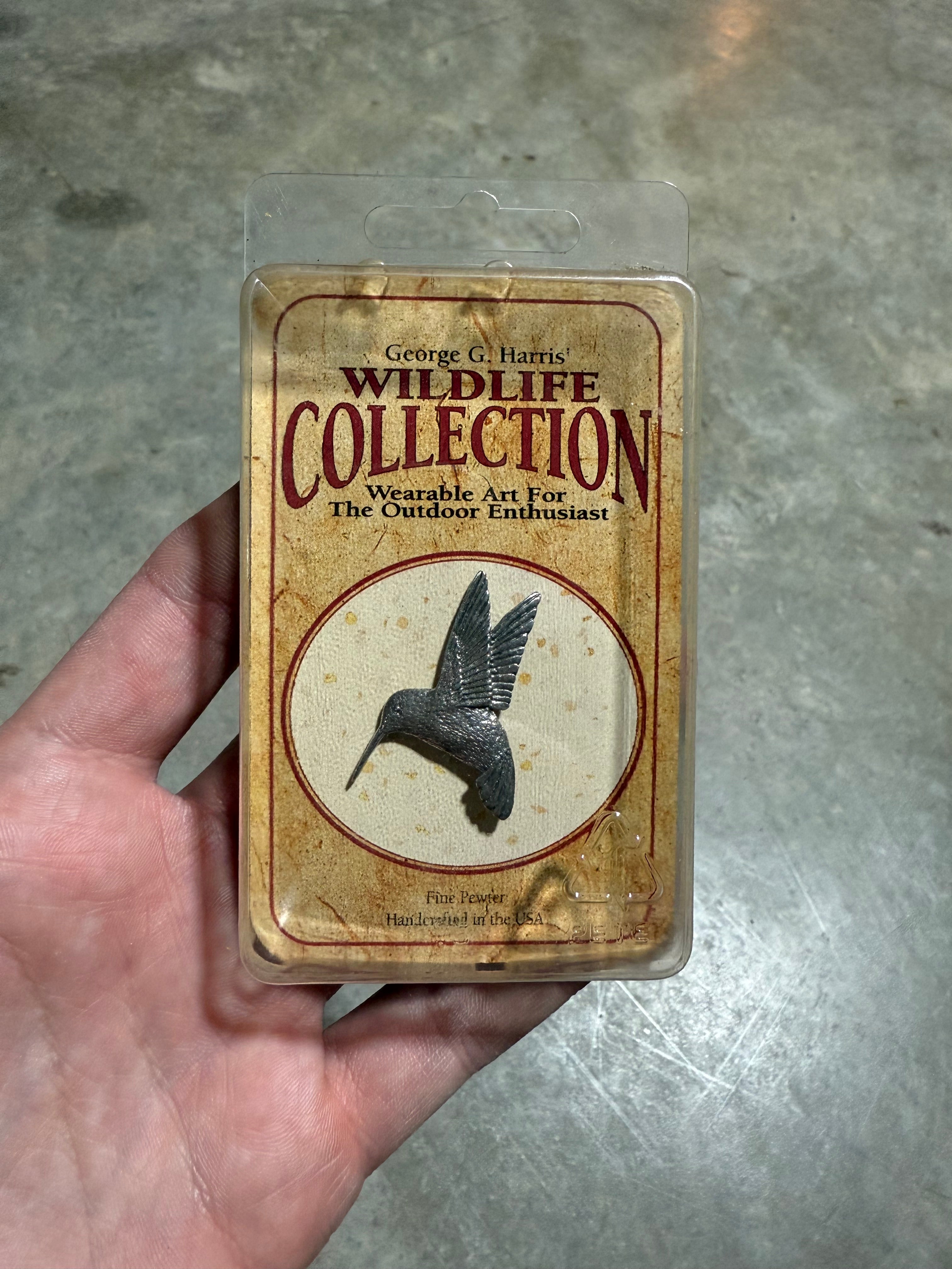 Lot of 6 Vintage Birds Wildlife Pins