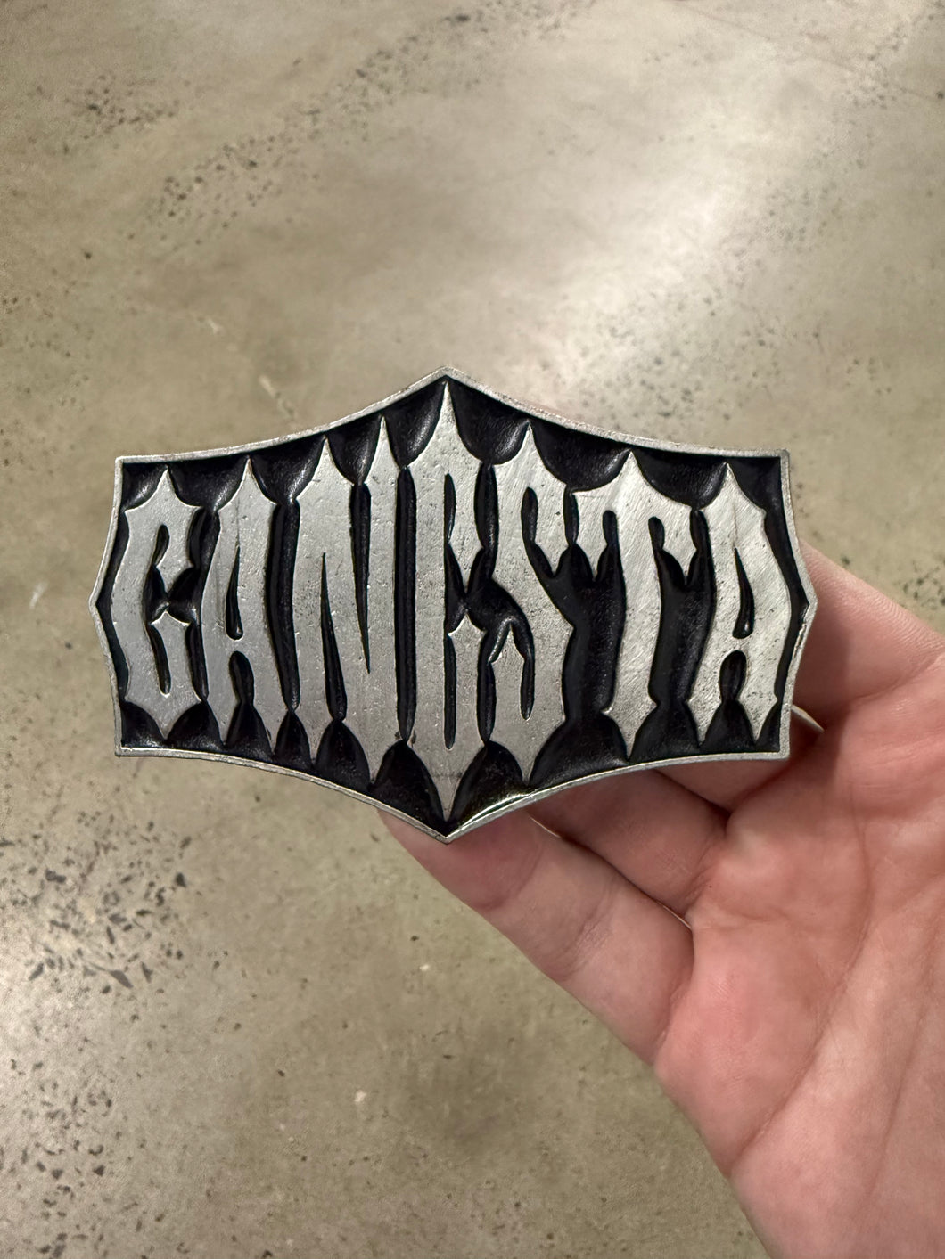 2005 Gangsta Belt Buckle