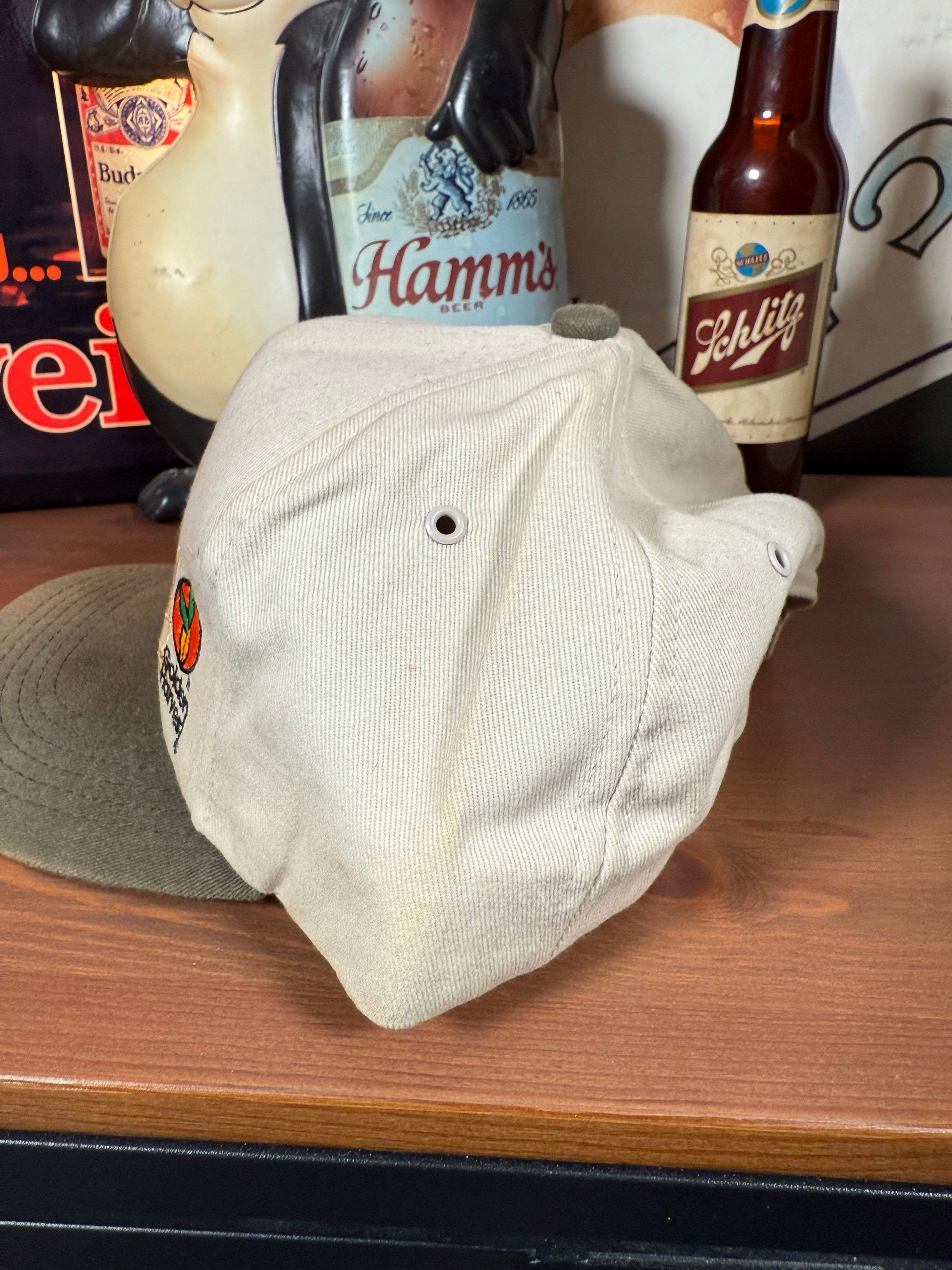 Vintage Distressed Pheasant Golden Harvest K Products Hat