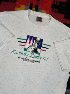 Vintage 1995 Kentucky Derby Embroidered Tee (XL)