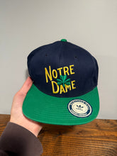 Load image into Gallery viewer, Modern Adidas Notre Dame SnapBack Hat
