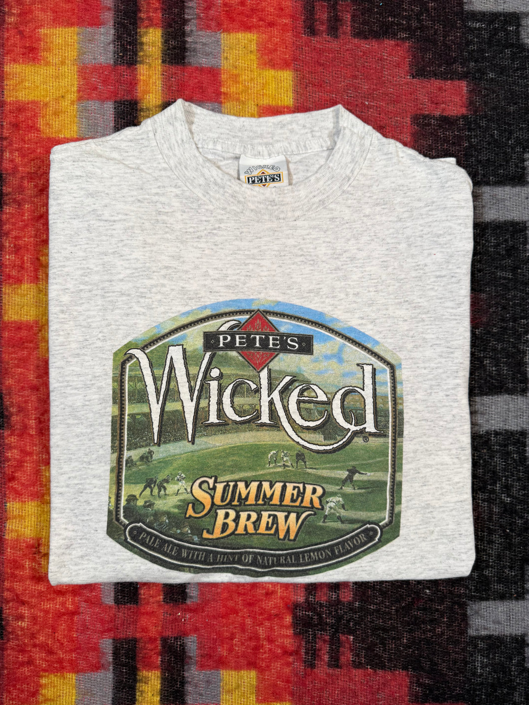 Vintage 90s Pete’s Wicked Summer Brew Beer Tee (XL)