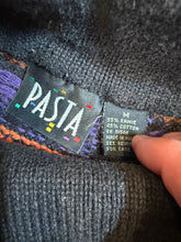 Load image into Gallery viewer, Vintage 80s Pasta Fish Pattern Sweater (WM)
