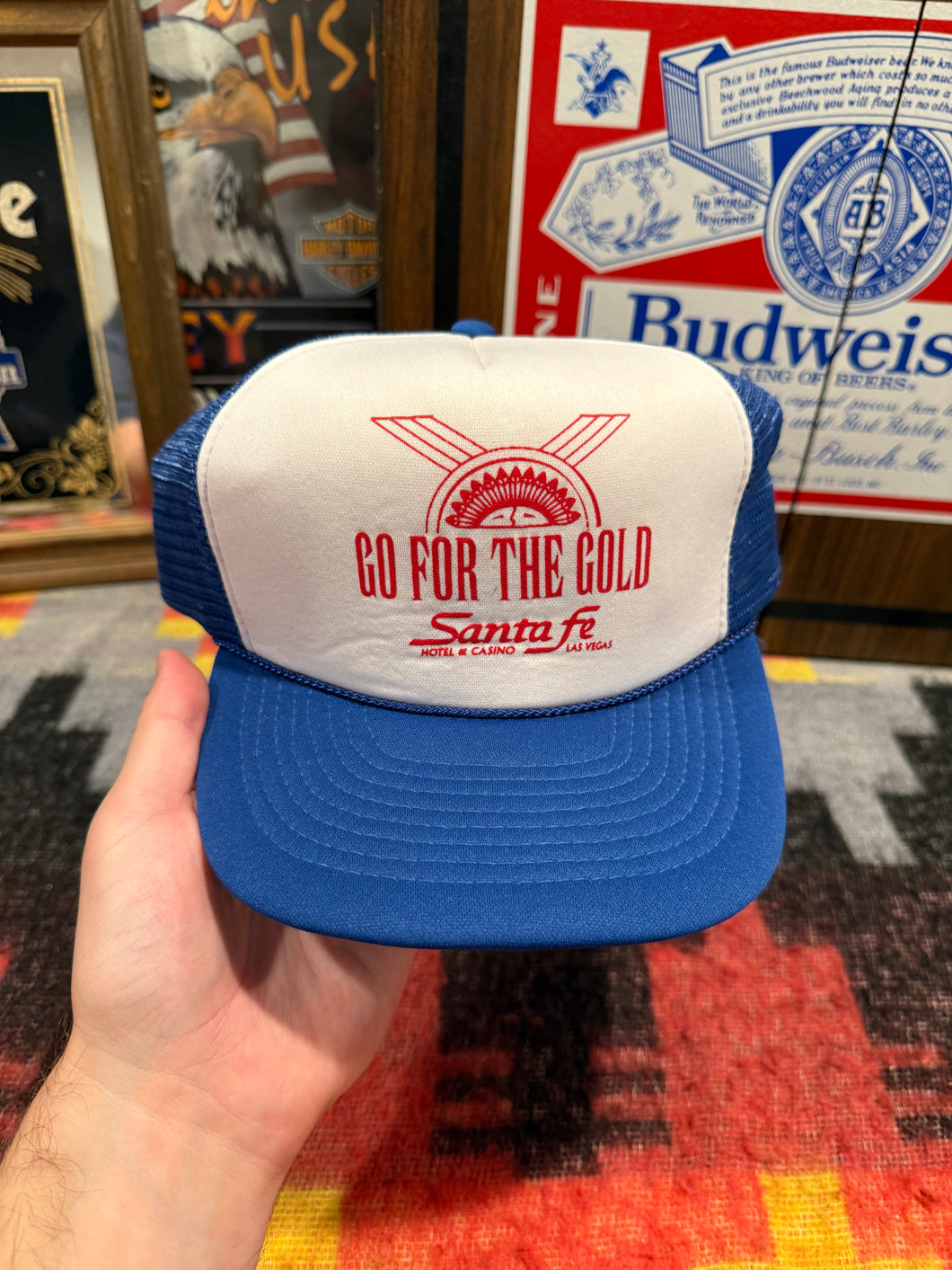 Vintage Santa Fe Casino Trucker Hat