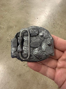 Vintage Line Dancing Belt Buckle
