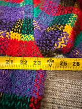 Load image into Gallery viewer, Vintage 90s Counterparts Rainbow Knit Cardigan Sweater (L)
