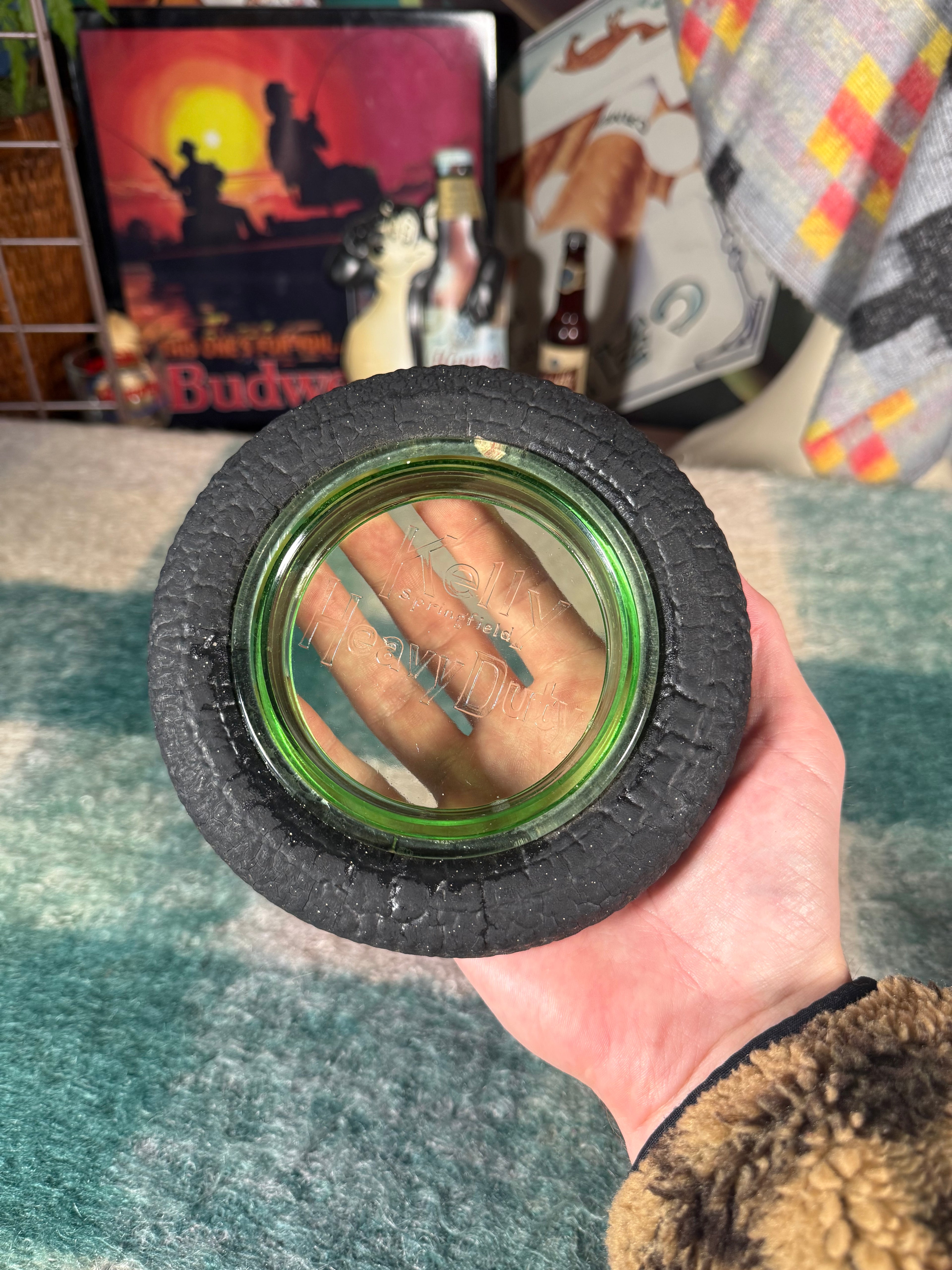 Vintage Kelly Springfield Tire Ashtray