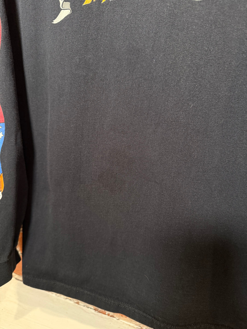 Vintage Pitbull Leather Leather Company Longsleeve Biker Shirt (L)