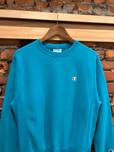 Load image into Gallery viewer, Modern Blue Champion Reverse Weave Crewneck (S)

