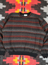 Load image into Gallery viewer, Vintage Tricots Knit Striped Wool Sweater (2XL)
