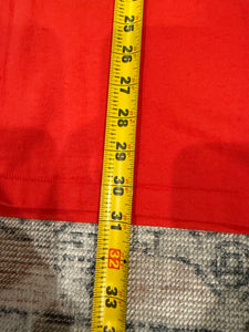 Vintage Sea Isle Hot Pink Puffy Print Shirt (XL)
