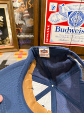 Load image into Gallery viewer, Vintage Blank Denim Strapback Hat
