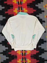 Load image into Gallery viewer, Vintage Butterfly Print Collared Swestshirt (WM)
