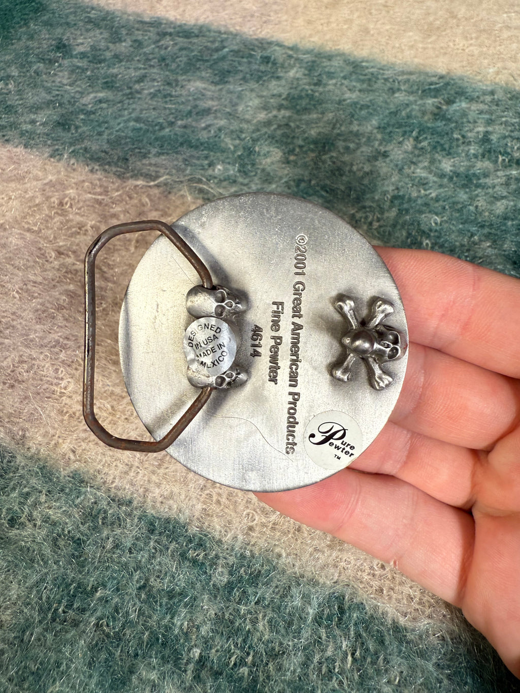 Vintage 13 Belt Buckle
