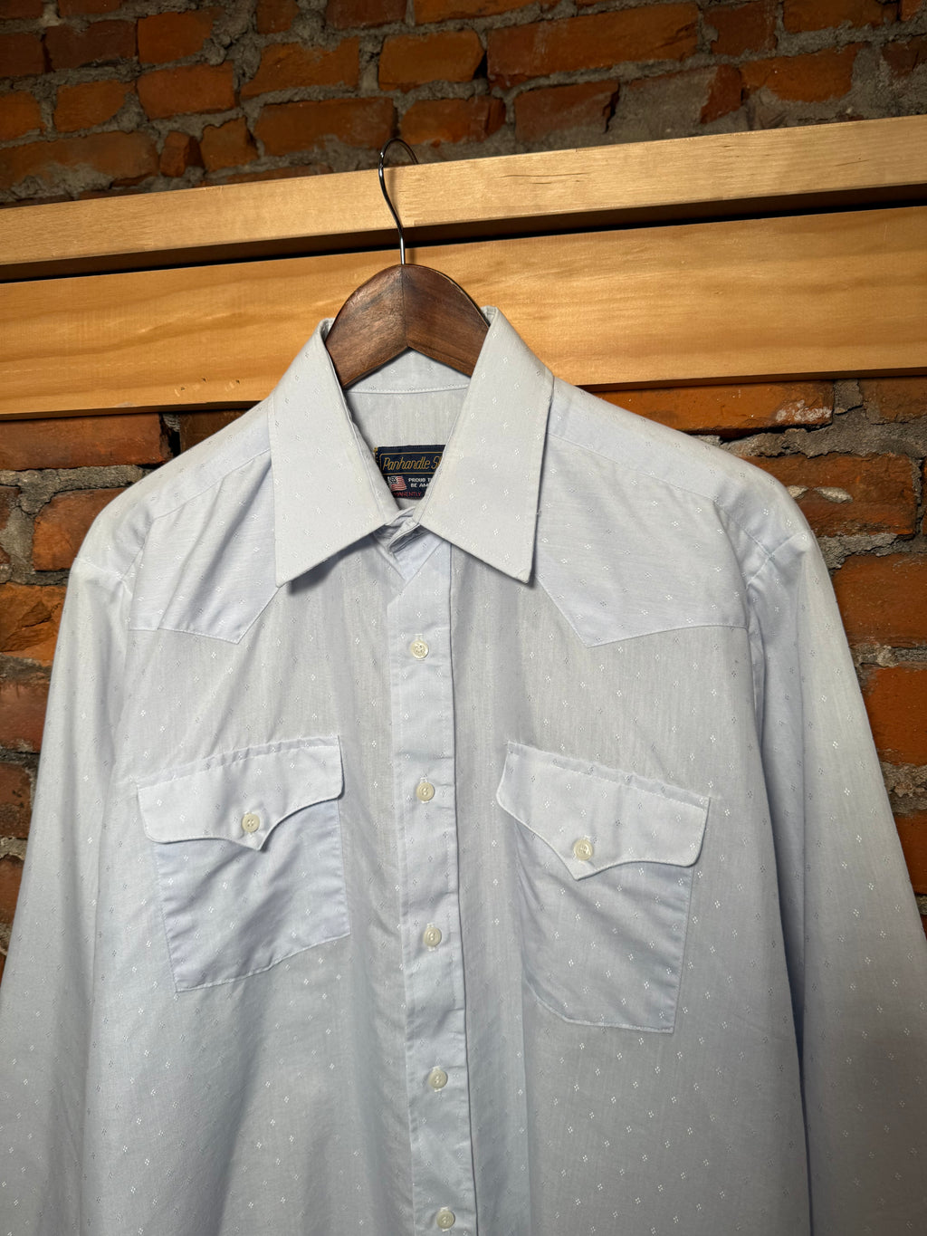 Vintage Panhandle Slim Pattern Western Shirt (XL)