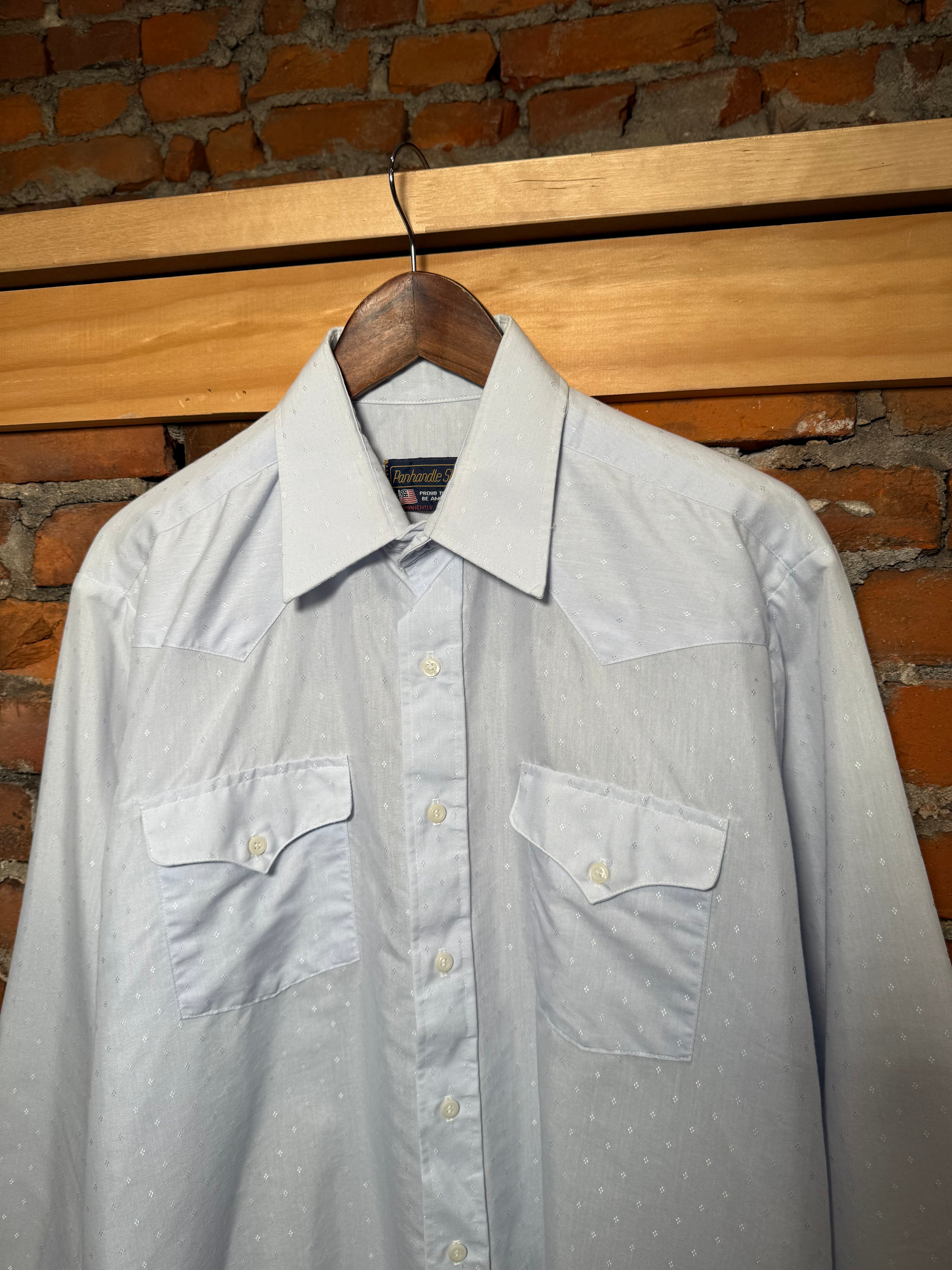 Vintage Panhandle Slim Pattern Western Shirt (XL)