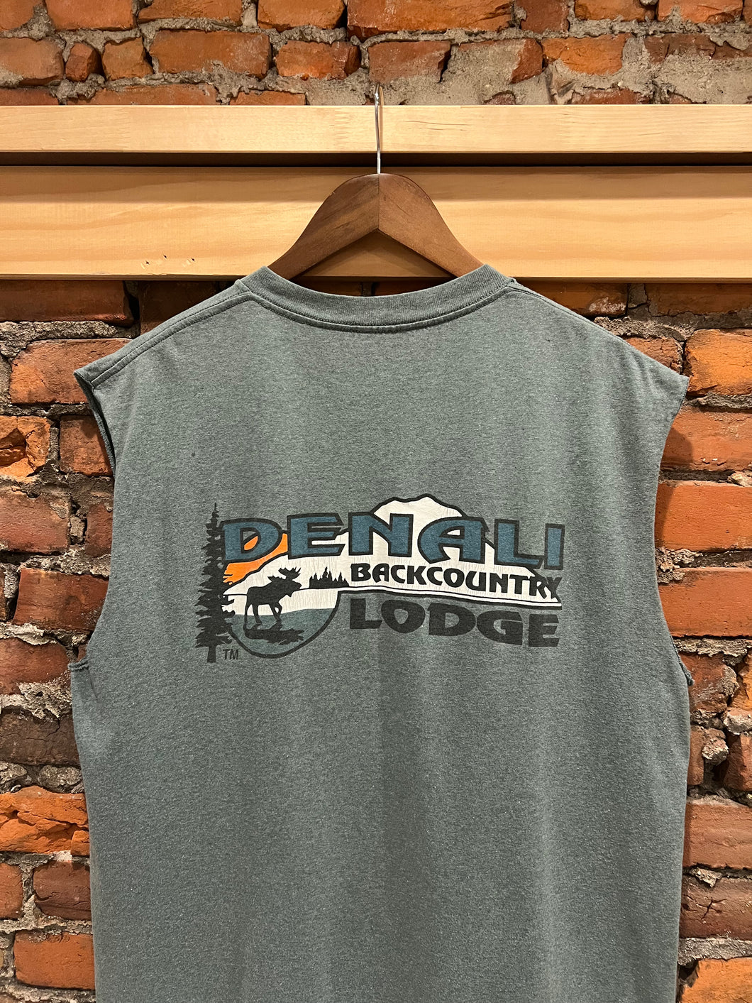 Vintage Denali Backcountry Lodge Cutoff Shirt (XL)