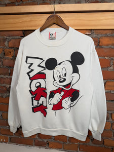 Vintage Mickey Mouse Double Sided Crewneck (S)