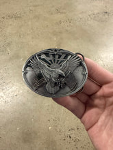 Load image into Gallery viewer, Vintage American Flag Bald Eagle Belt Buckle
